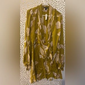Banana Republic Silk Wrap Dress